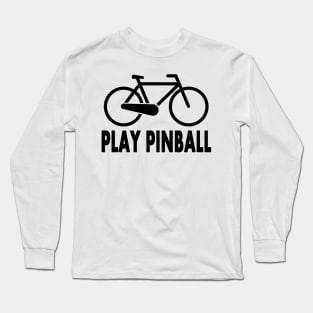 Bicycle Pinball Long Sleeve T-Shirt